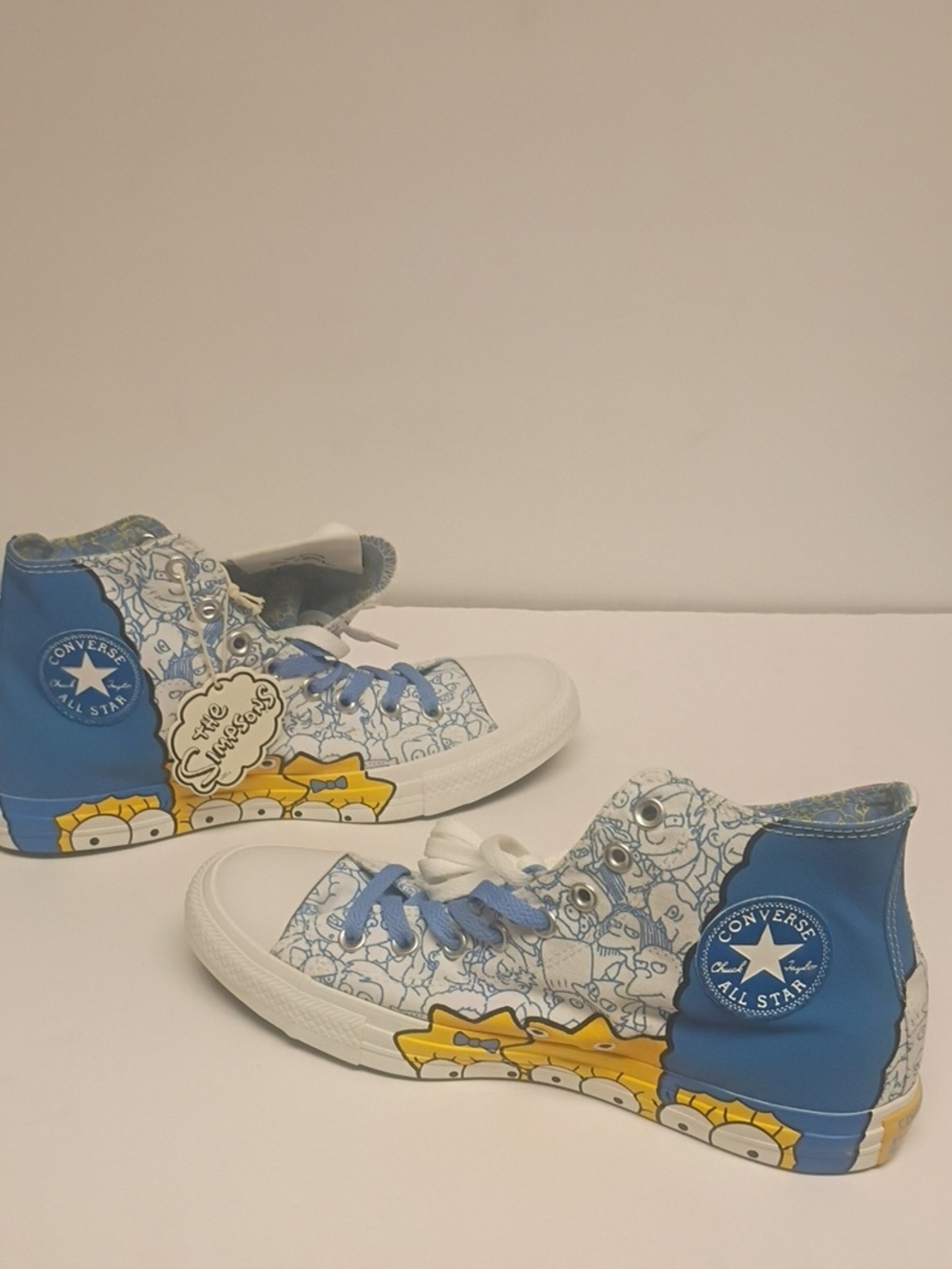 NEW RARE🔥 Converse The Simpsons Original Chuck Taylor Sz 9 Men's Shoes All Star